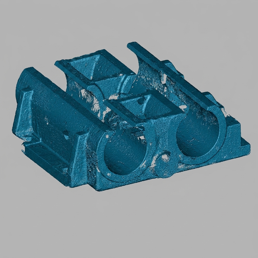 Rod Drawing Housing 3D Scan Data